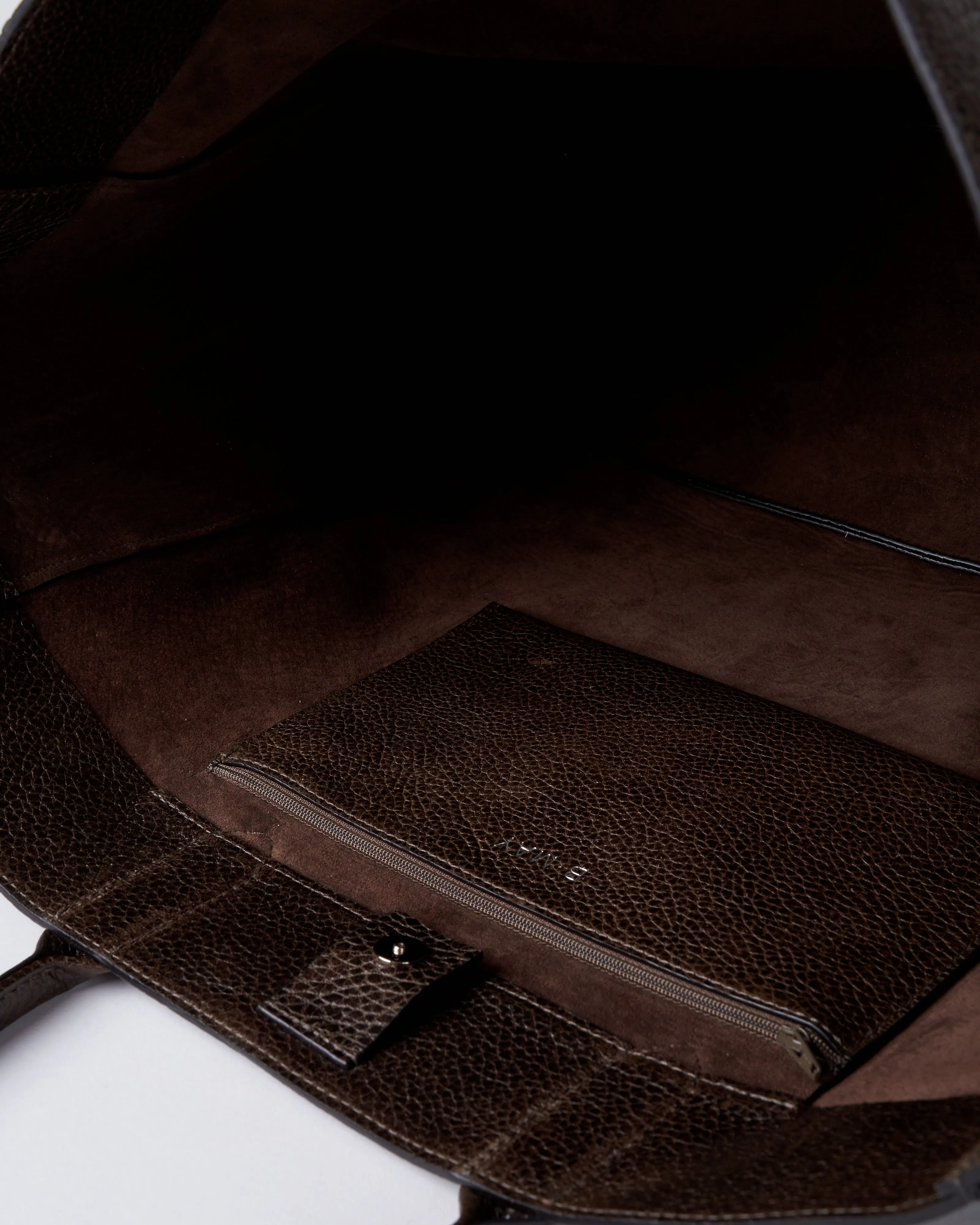 extra large pocket tote - dark khaki ovino