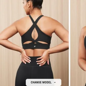 FABLETICS NO BOUNCE HIGH IMPACT SPORTS BRA Size M