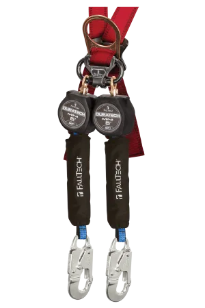 FallTech 72706TB4 6' Mini Personal SRL with Aluminum Snap Hooks, Includes Steel Dorsal Connecting Carabiner (each)
