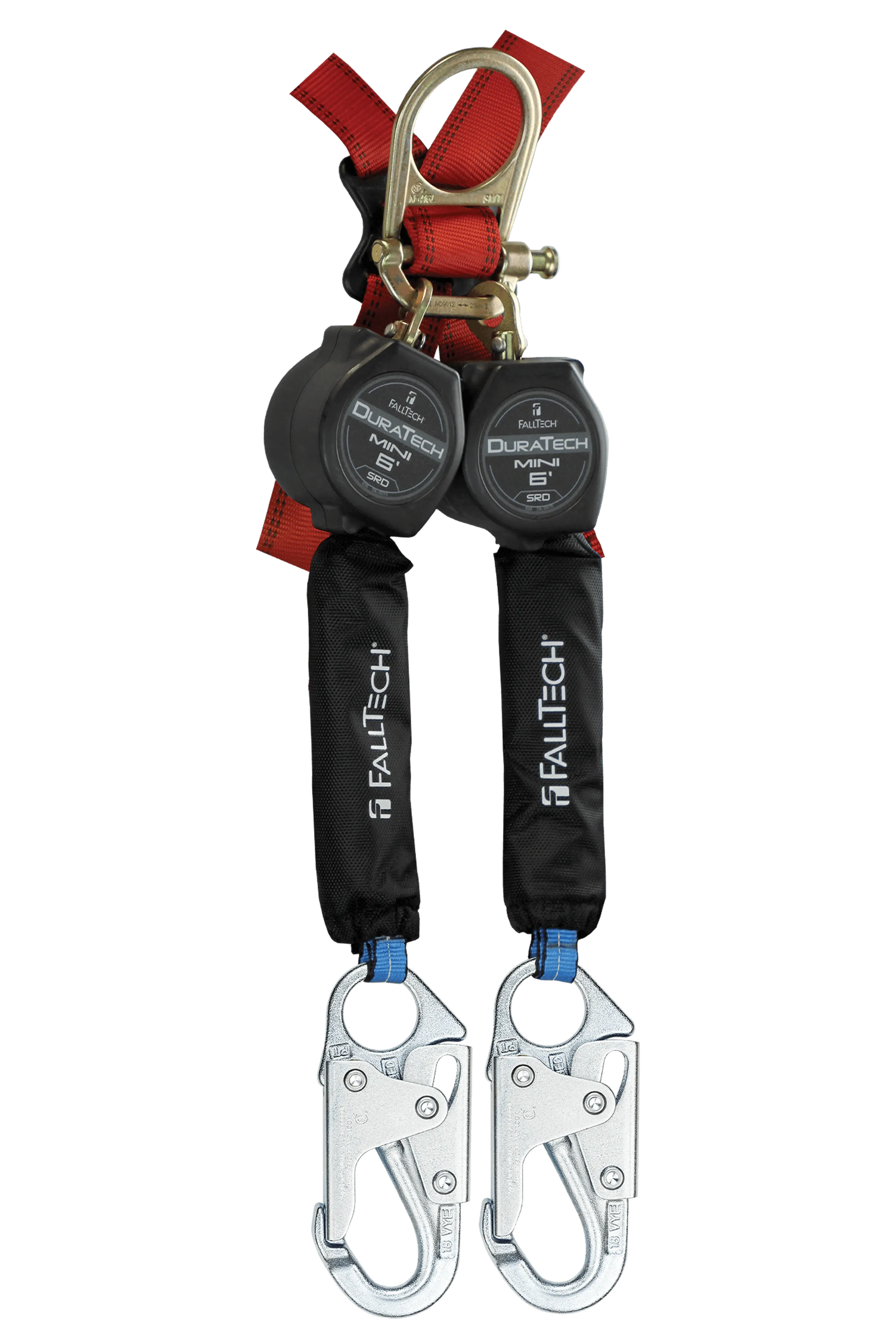 FallTech 72706TH1 6' Mini Personal SRL with Steel Snap Hooks, Includes Triple-Lock Steel Dorsal Connector (each)