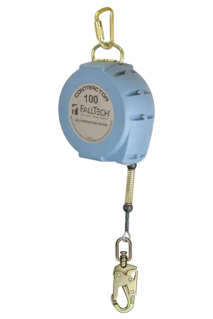 FallTech 7276100 FallTech® Contractor SRL with 100' Galvanized Cable and Anchorage Carabiner (each)