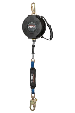 FallTech 727630LE Contractor Leading Edge SRL with 30' Galvanized Steel Cable and Anchorage Carabiner (each)
