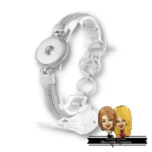 Fancy Face Snap Toggle Bracelet
