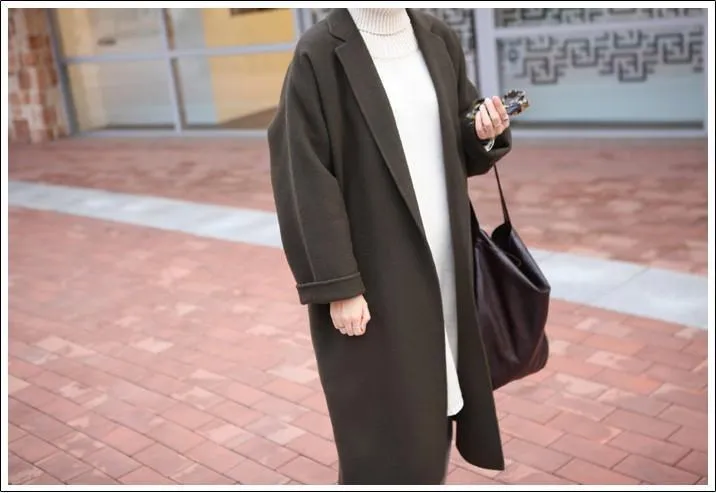 Fashion Womens Black Leather Vertical Tote Bag Green Shoulder Tote Bag Shoulder Purse For Women