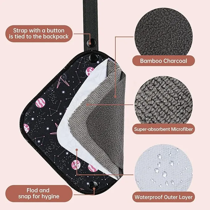 Female Urinal Device Pee Cloth for Women She Pee Stand Up Portable Urinal Pee Rag for Camping Outdoor Hiking Travel