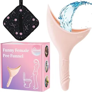 Female Urinal Device Pee Cloth for Women She Pee Stand Up Portable Urinal Pee Rag for Camping Outdoor Hiking Travel