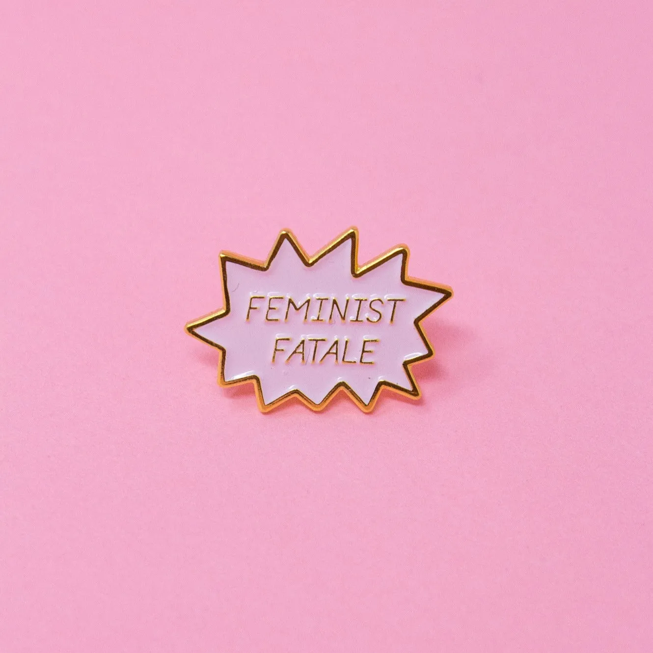 Feminist Fatale Enamel Pin