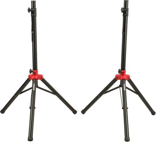 Fender Compact Speaker Stands with Bag, Black