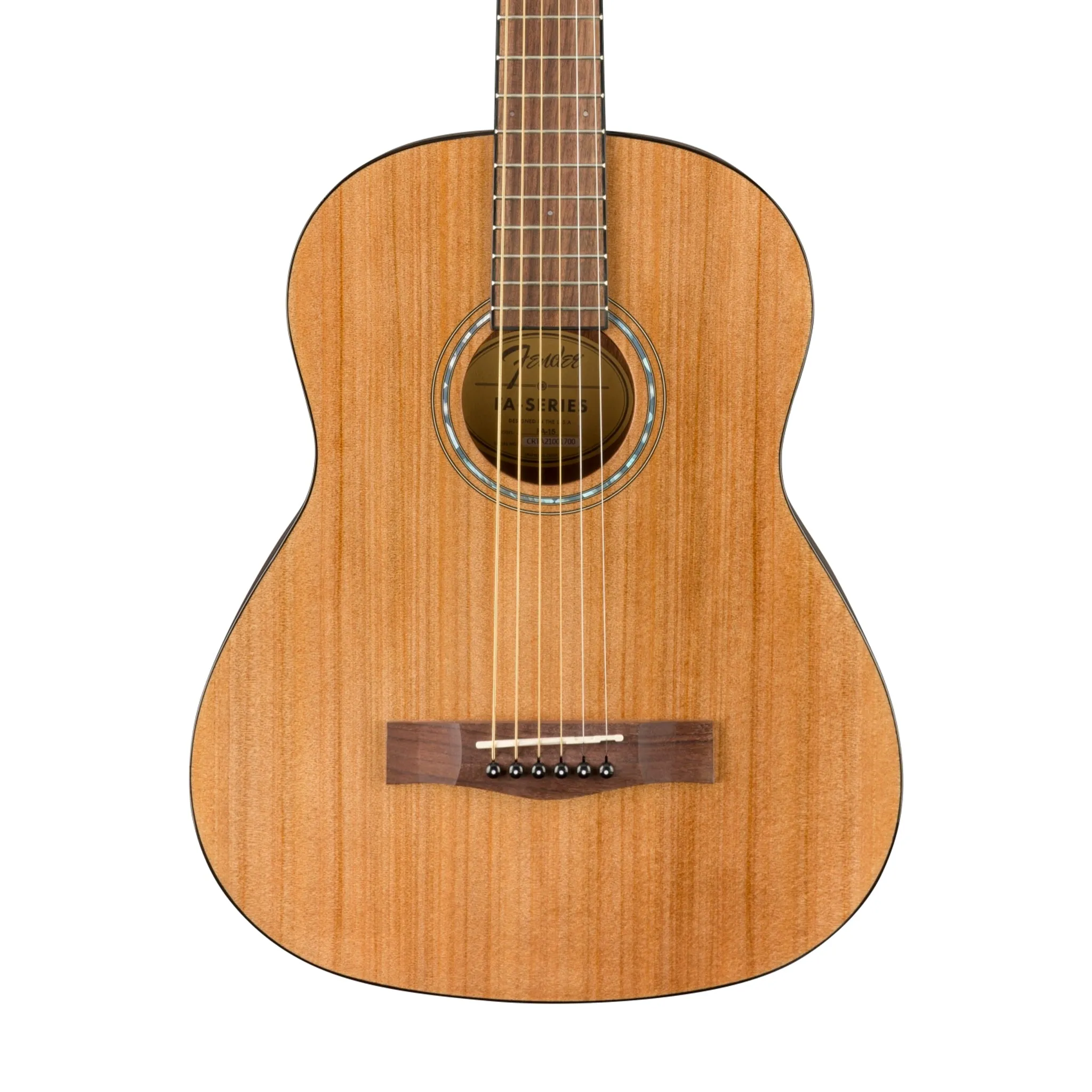 Fender FA-15 3/4 Size Steel String Acoustic Guitar w/Bag, Walnut FB