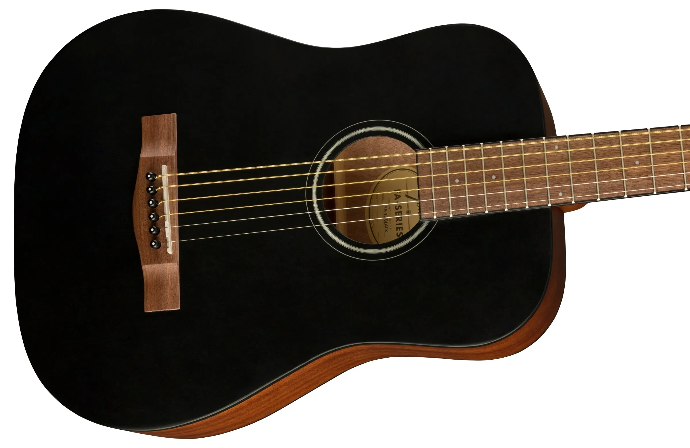 Fender FA-15 3/4 Steel - Black