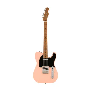 Fender Ltd Ed Vintera 50s Telecaster Modified Electric Guitar, Roasted Maple FB, Shell Pink