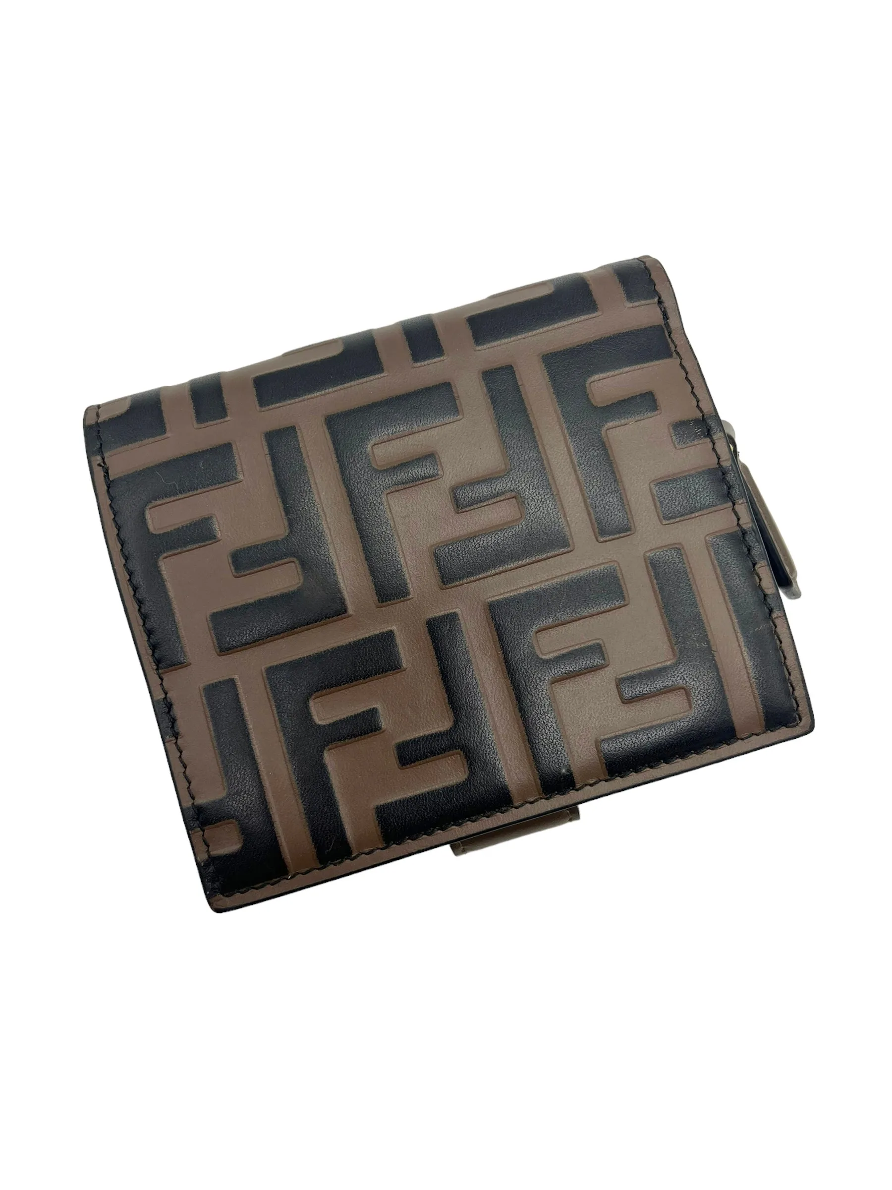 Fendi F is Fendi Compact Bifold Wallet