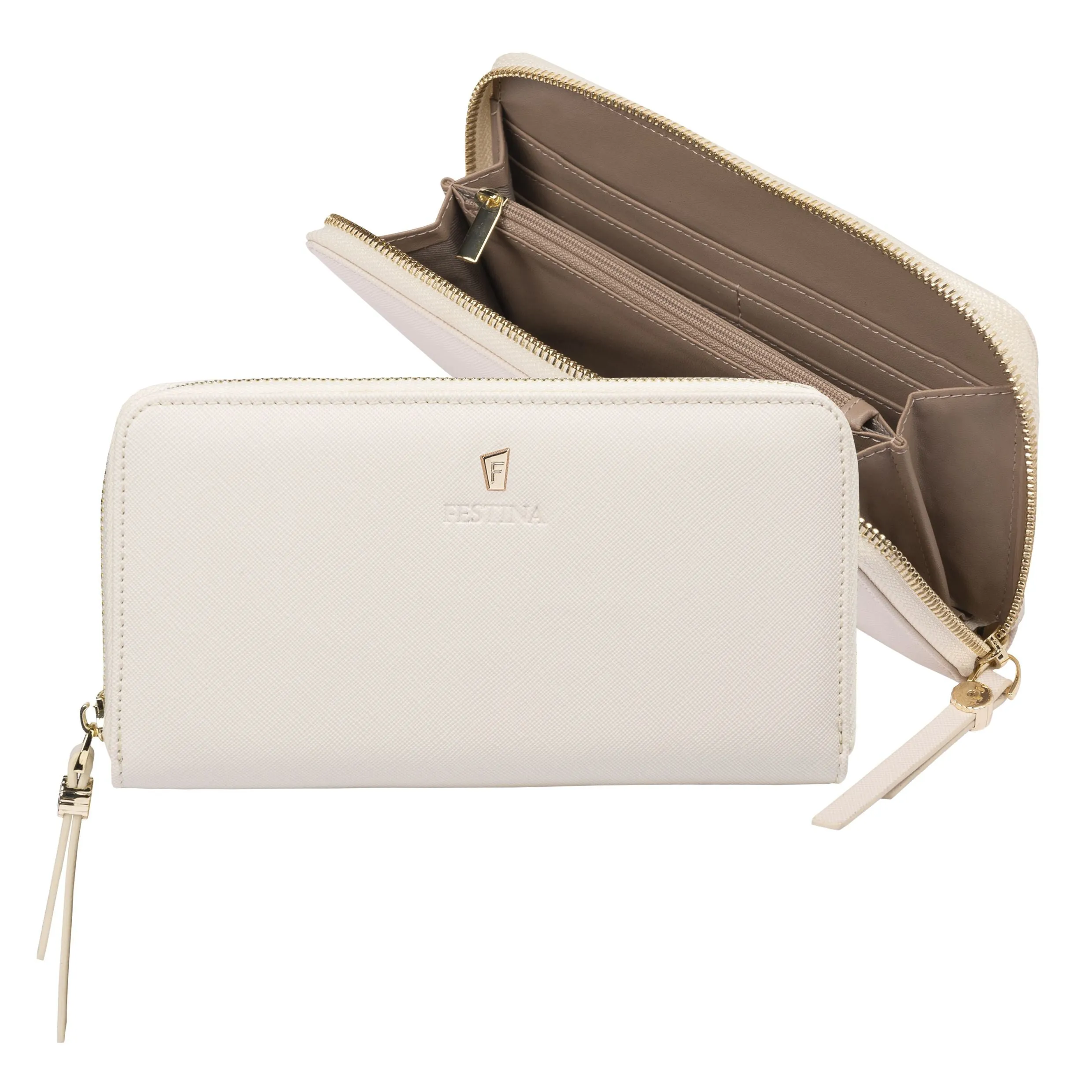 FESTINA FPBL222G-Set Mademoiselle Ivory (ballpoint pen & travel purse)