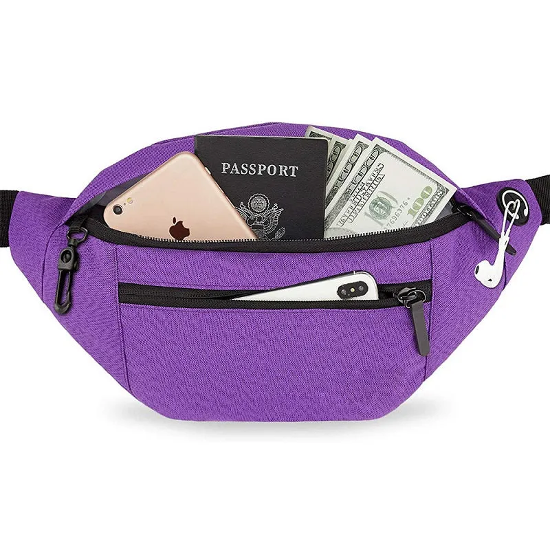 Filhot™ Multi-pocket Design Large Capacity Sports Waist Bag
