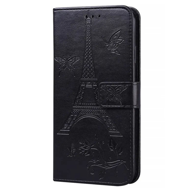 For iPhone12Promax Phone Cover 6.7Inch Mobile Phone Cover with Card Slot Phone Bracket Pink