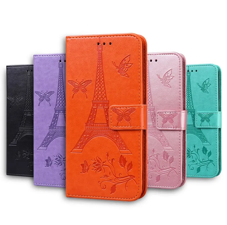For iPhone12Promax Phone Cover 6.7Inch Mobile Phone Cover with Card Slot Phone Bracket Pink