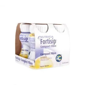 Fortisip Compact Fibre Vanilla ( 4 x 125ml)