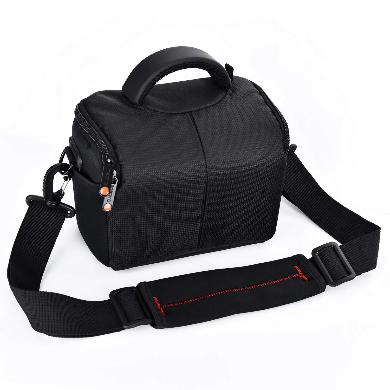 FOSOTO Waterproof Anti-shock Camera Bag, Compatible for Canon Nikon Panasonic Sony Digital Camera