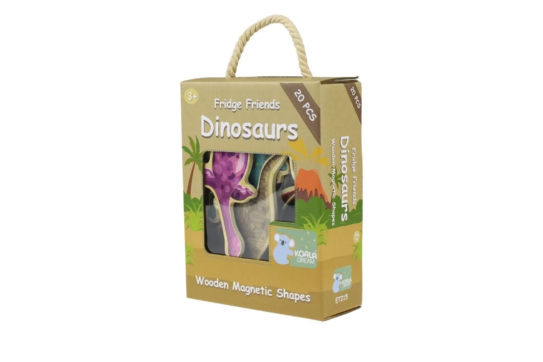 Fridge Friends 20 Piece Magnet Set - Dinosaurs