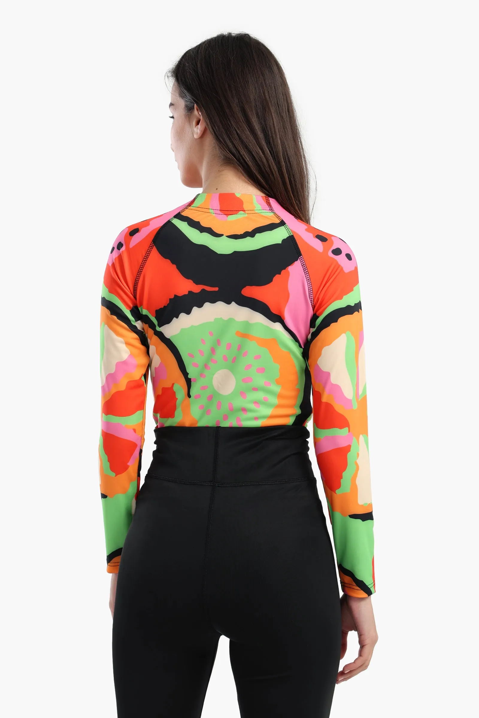 Fruity Rash Guard Swimsuit