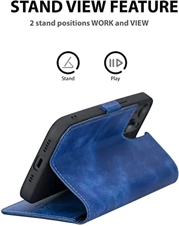Genuine Leather Undetachable Case for iPhone 13 Pro Max