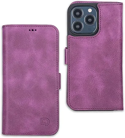 Genuine Leather Undetachable Case for iPhone 13 Pro Max