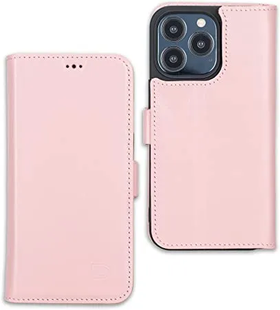 Genuine Leather Undetachable Case for iPhone 13 Pro Max