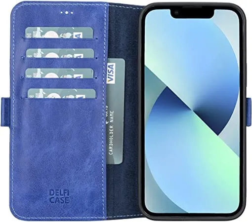 Genuine Leather Undetachable Case for iPhone 13 Pro Max