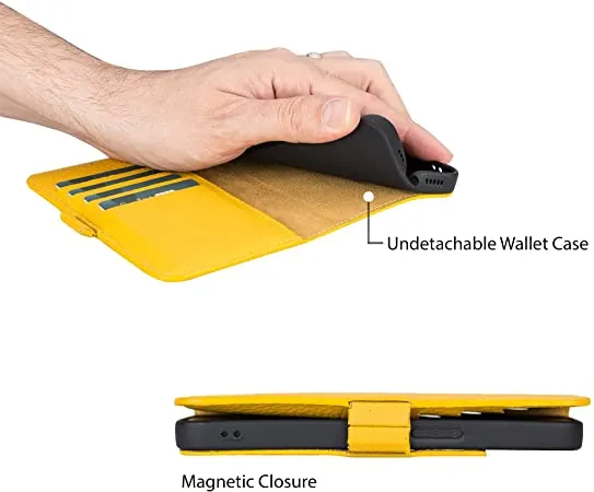 Genuine Leather Undetachable Case for iPhone 13 Pro Max