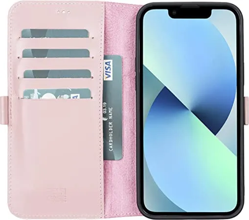 Genuine Leather Undetachable Case for iPhone 13 Pro Max