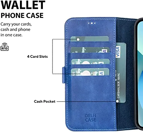 Genuine Leather Undetachable Case for iPhone 13 Pro Max