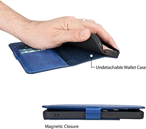 Genuine Leather Undetachable Case for iPhone 13 Pro Max