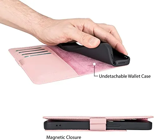 Genuine Leather Undetachable Case for iPhone 13 Pro Max