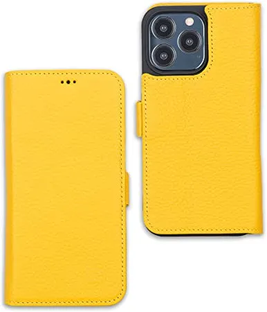 Genuine Leather Undetachable Case for iPhone 13 Pro Max