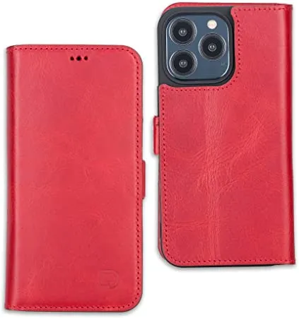Genuine Leather Undetachable Case for iPhone 13 Pro Max