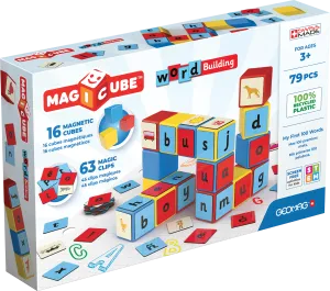 Geomag Magicube Word Recycled 79 pcs