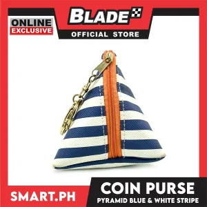 Gifts Coin Purse Wallet Pyramid Stripe (Assorted Design)