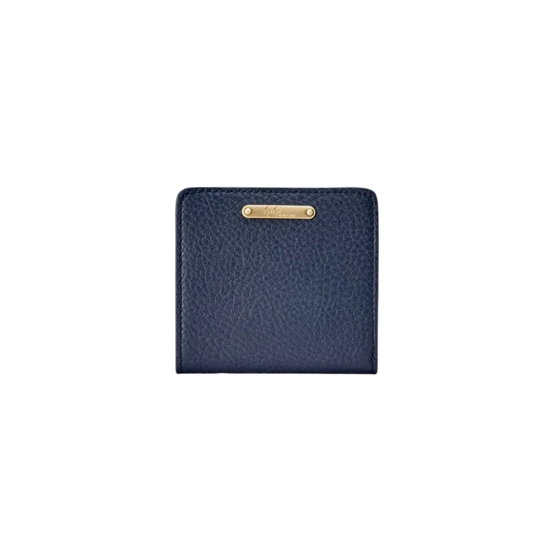 Gigi NY Pebble Leather Mini Wallet