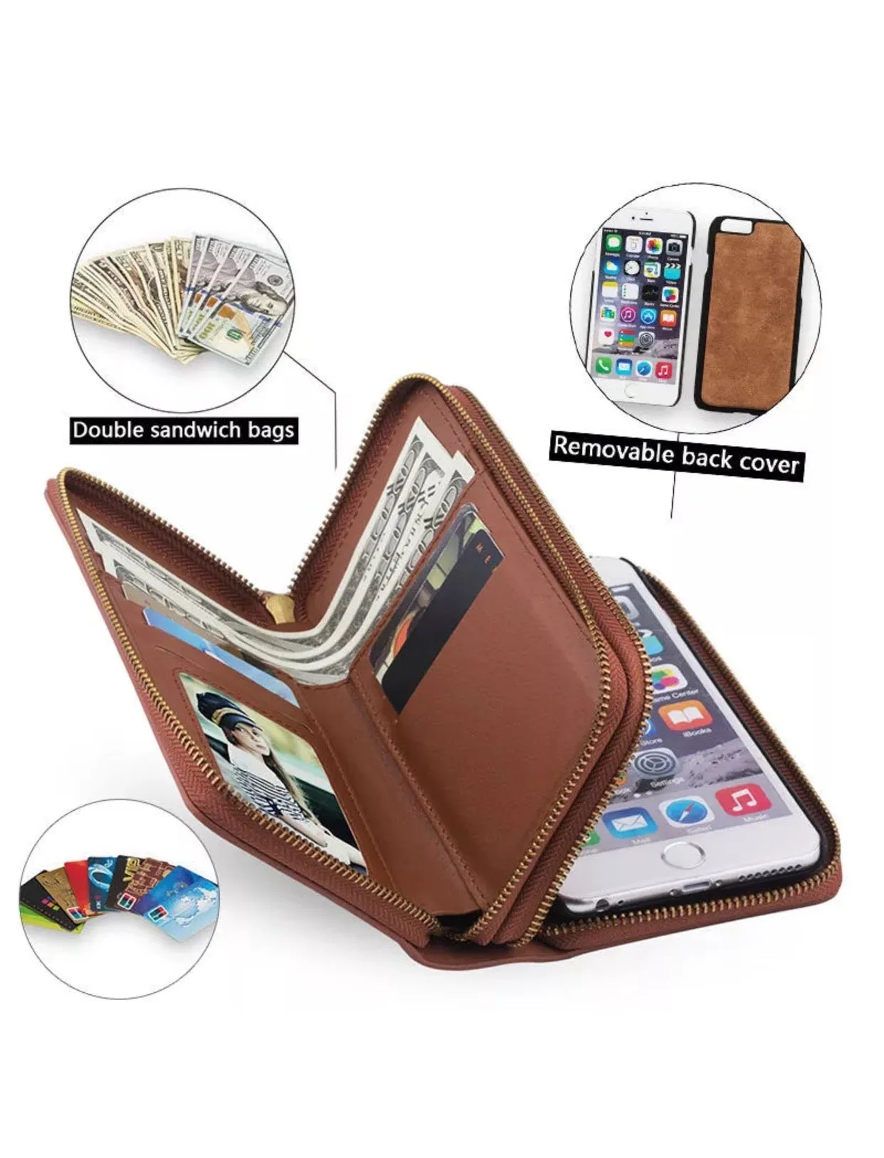 Glitzy Wallet Case