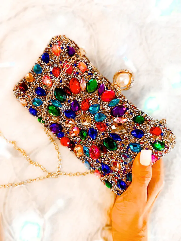 Gold Showstopper Clutch