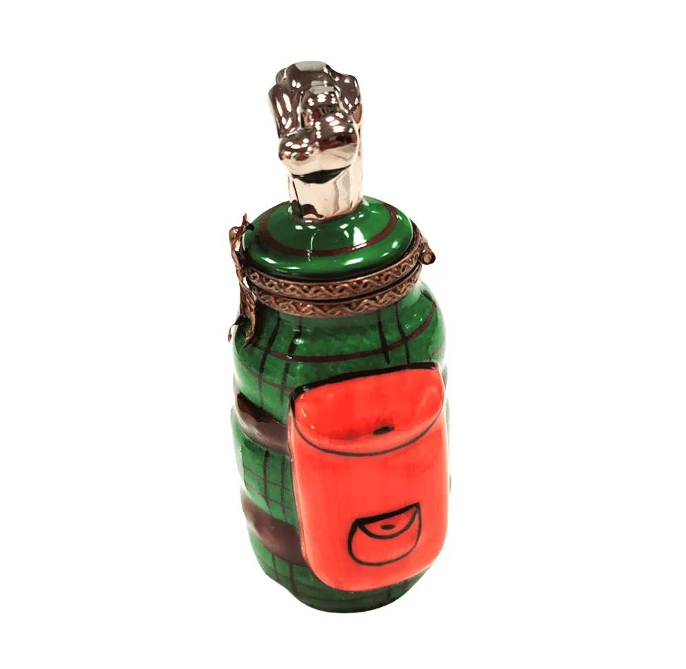 Golf Bag w Clubs Green Orange Sports