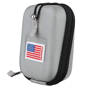 Golf Range Finder Bag Hard Case for Tectectec Callaway and Other Most Brands (Silver)