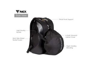 GR Pack Anti Theft Backpack for Bikers (Matte)