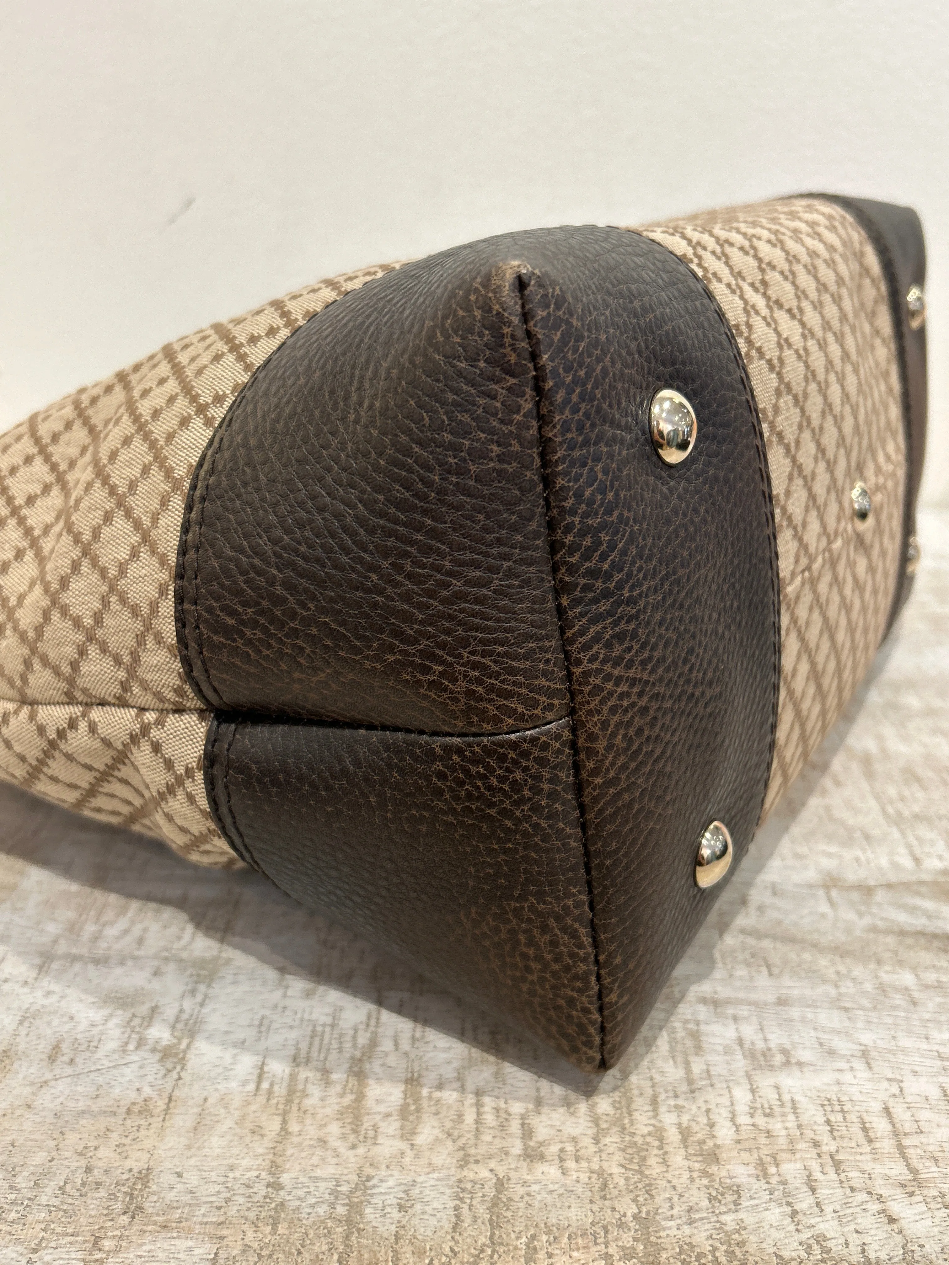 Gucci Bag, Diamante Canvas Catherine Carryall Tote