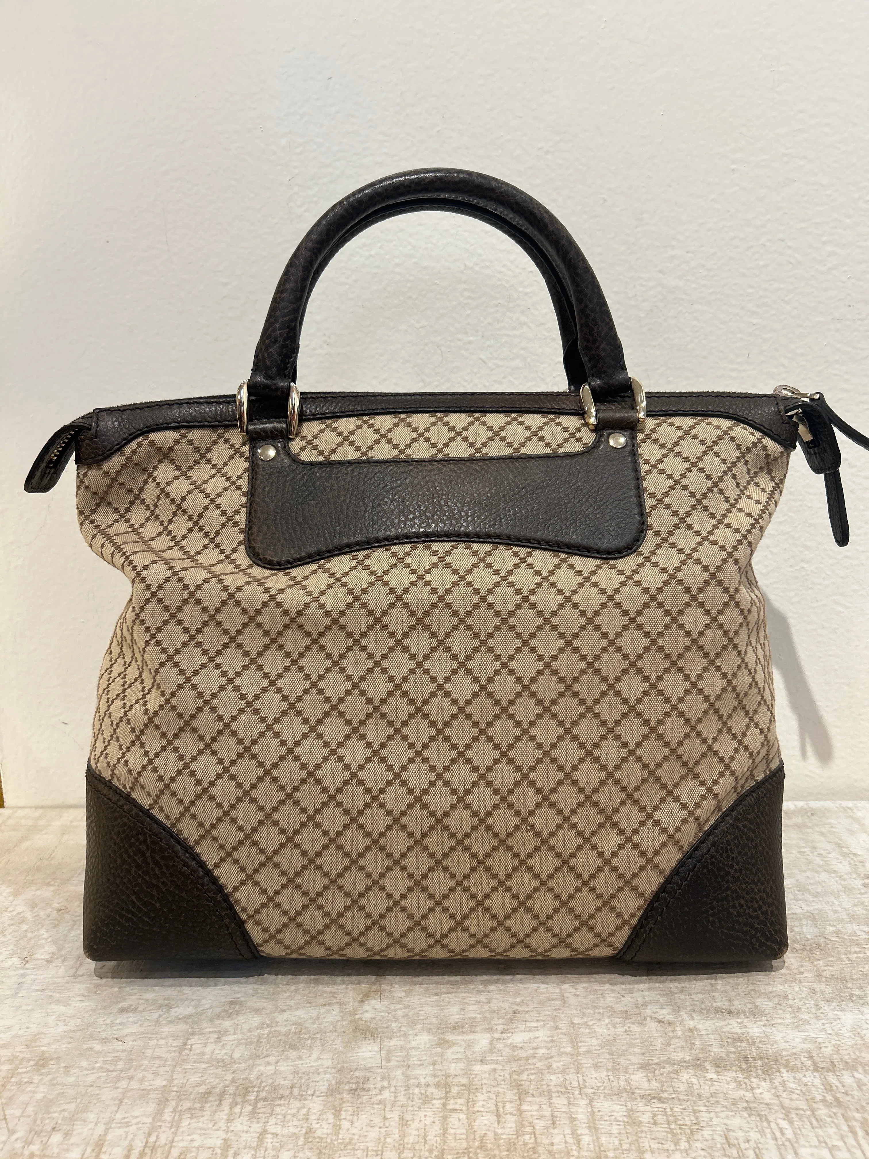 Gucci Bag, Diamante Canvas Catherine Carryall Tote
