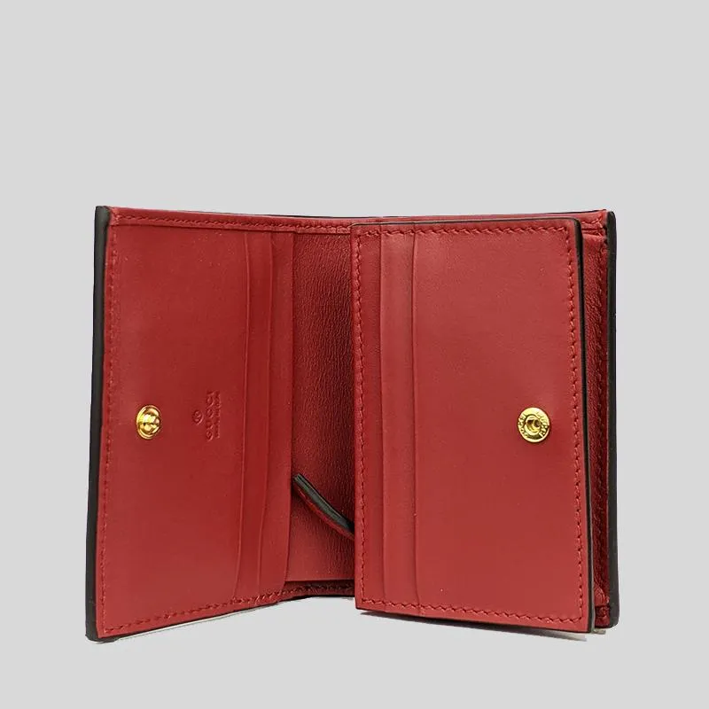 Gucci GG Supreme Monogram Bosco Patch Small Wallet