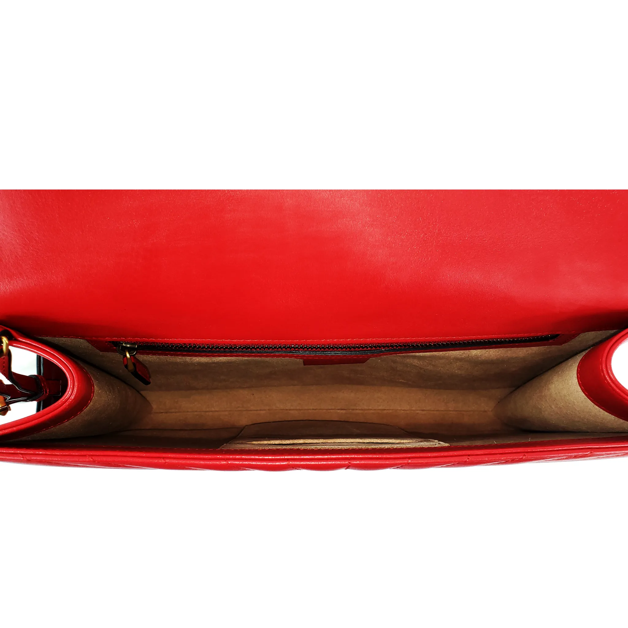 Gucci Queen Margaret Apollo Clutch Handbag in Hibiscus Red