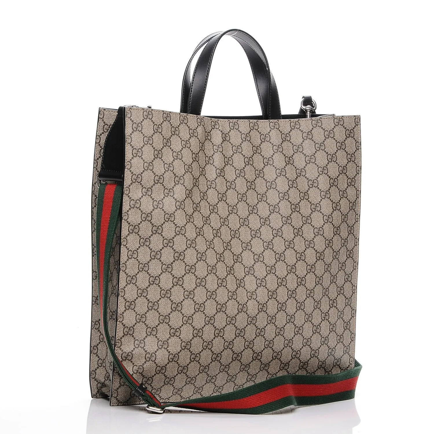 Gucci Soft GG Supreme Tote in Beige
