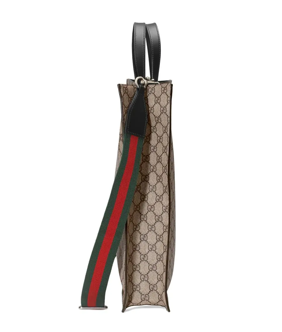 Gucci Soft GG Supreme Tote in Beige