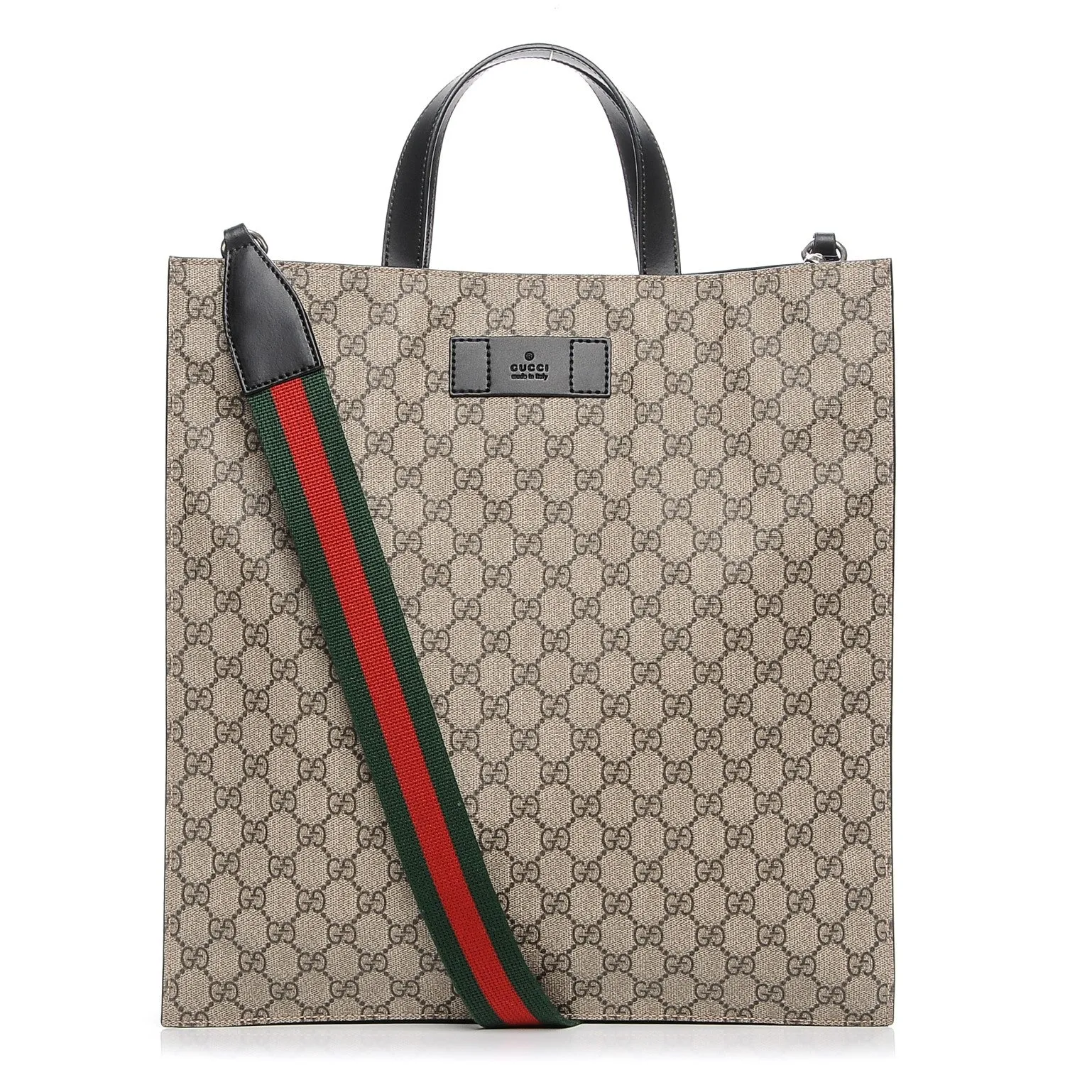 Gucci Soft GG Supreme Tote in Beige